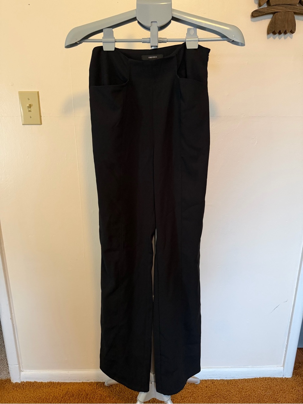 Forever 21 Side Zip Dress Pants (Size Small)